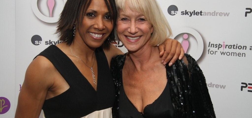 Kelly Holmes & Helen Mirren