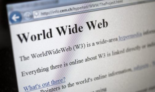 First web page